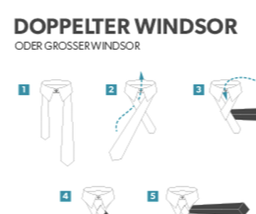 Doppelter Windsor : Unsere Empfehlung